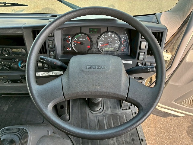 K-2189  保証対象車両 H28 フォワードダンプ ショートキャブ／ベッドレス 新明和工業 190馬力 6速 MT マニュアル 4t 8t 中型 土砂ダンプ ナンバー付き（36枚目）