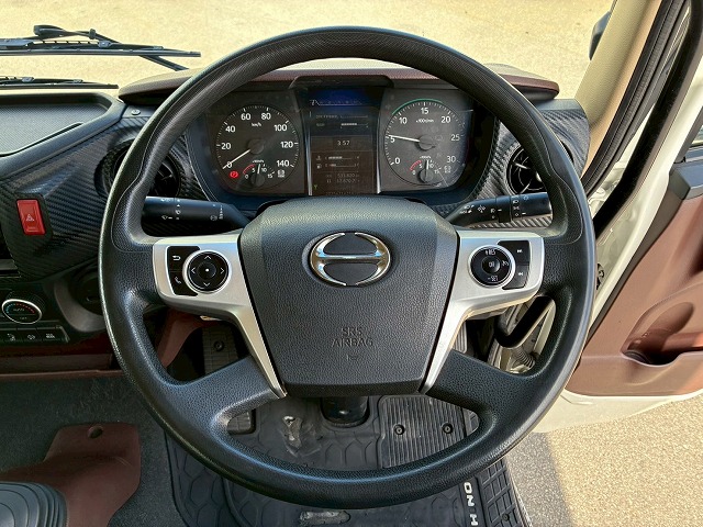 2185 2KG-FC2ABG  R2 日野 レンジャー 冷蔵冷凍車 PG 格納式パワーゲート ショートキャブ／ベッドレス 6200 フルワイド 後輪エアサス 東プレ -30℃低温設定 R452A 左サイド扉 210馬力 6速MT マニュアル 4t 8t 中型 冷凍バン 箱車（43枚目）