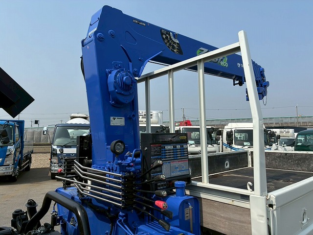 K-2188 TRG-NPR85AR  車検付 令和8年7月迄 保証対象車両 H28 いすゞ エルフ 4段クレーン TADANO タダノ ラジコン フックイン 2.63t ワイド ロング 150馬力 6速MT マニュアル 2t 6t 小型 ユニック車 カーゴクレーン（43枚目）