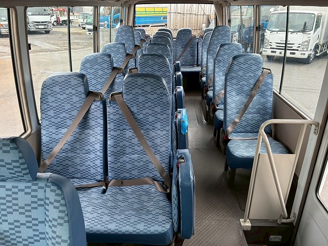 2182 TPG-BE640E H30 三菱ふそう ローザ マイクロバス 乗車定員 25人 折戸式自動扉 リアトランク 175馬力 デュオニック AT セミオートマ 小型 中型 送迎バス 観光バス(47枚目)