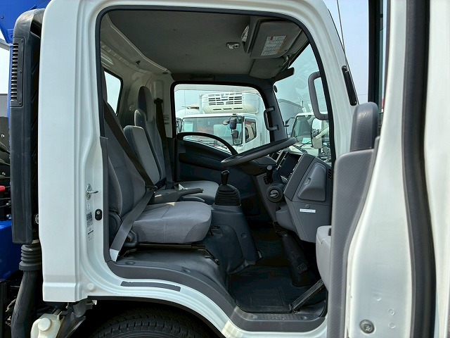 K-2188 TRG-NPR85AR  車検付 令和8年7月迄 保証対象車両 H28 いすゞ エルフ 4段クレーン TADANO タダノ ラジコン フックイン 2.63t ワイド ロング 150馬力 6速MT マニュアル 2t 6t 小型 ユニック車 カーゴクレーン（50枚目）