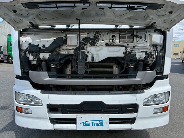 2186 QKG-GK6XAB H30  UDトラックス クオン トラクターヘッド ハイルーフ 第5輪荷重 11.5トン 11500kg 後輪エアサス B尺 450馬力 エスコットⅤ AT セミオートマ 10t 46t 大型 牽引 1デフ シングルヘッド（54枚目）