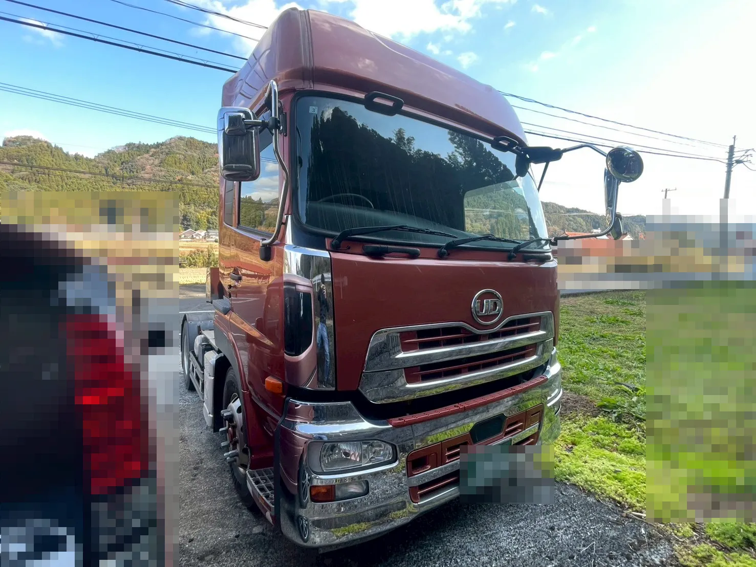 UDトラックスクオン（QKG-CW5XL改）トラクターヘッド・平成28年式を買取りした画像