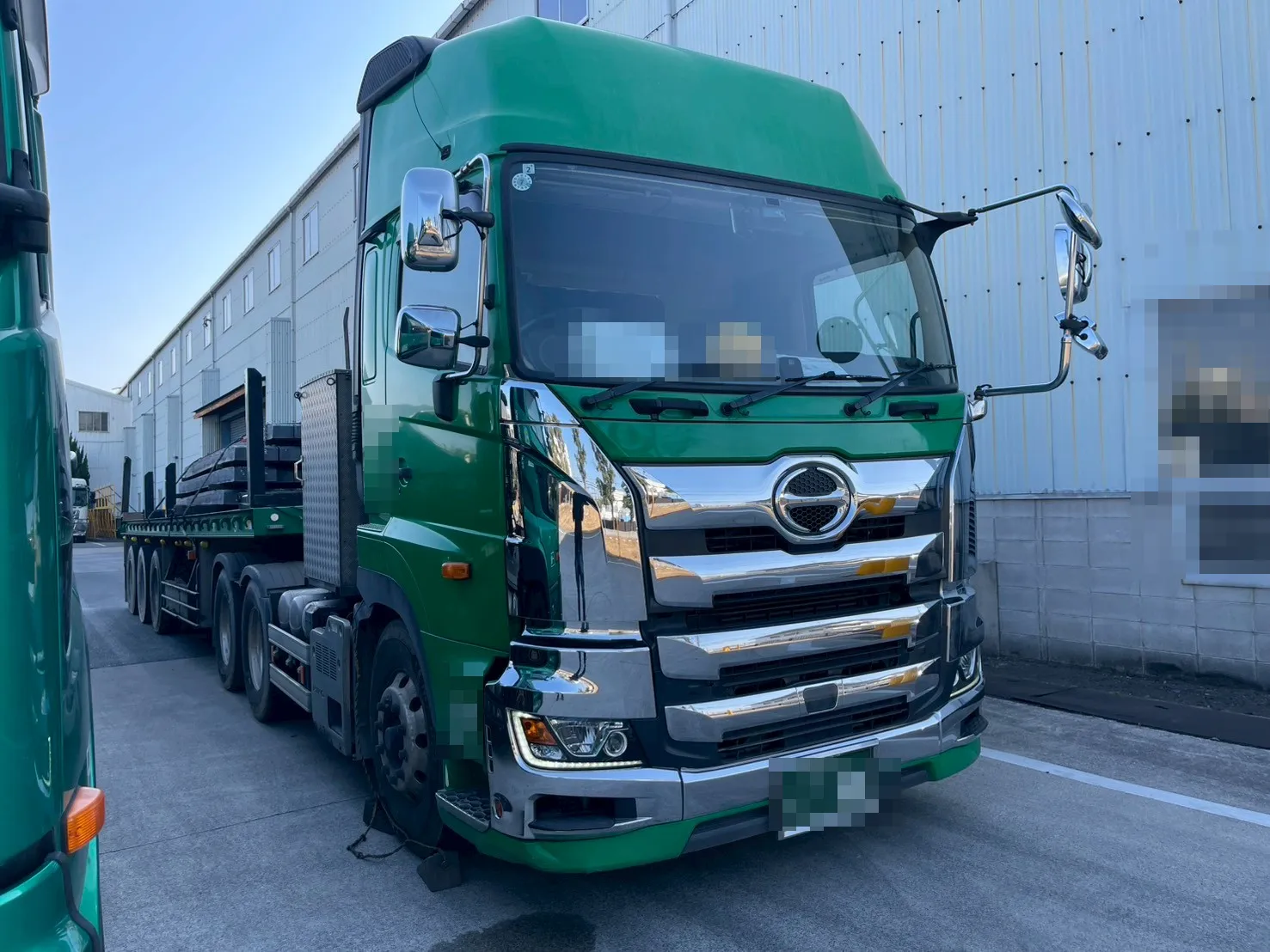 日野プロフィア（2DG-SS1EKGG）トラクターヘッド・平成30年式を買取した画像