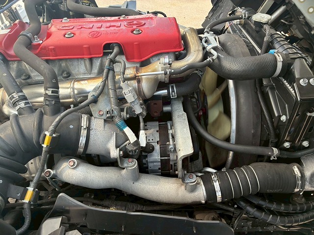 2187 TKG-FC9JKAA  H26 日野 レンジャー 冷蔵冷凍車 PG ショートキャブ／ベッドレス 格納式パワーゲート 東プレ -30℃低温設定 R404A ジョロダーレール キーストン 左サイド扉 210馬力 6速MT マニュアル 4t 8t 中型 冷凍バン（59枚目）