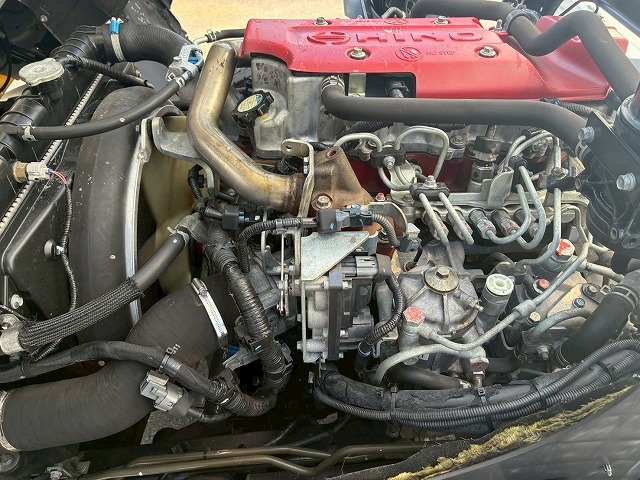 2187 TKG-FC9JKAA  H26 日野 レンジャー 冷蔵冷凍車 PG ショートキャブ／ベッドレス 格納式パワーゲート 東プレ -30℃低温設定 R404A ジョロダーレール キーストン 左サイド扉 210馬力 6速MT マニュアル 4t 8t 中型 冷凍バン（60枚目）