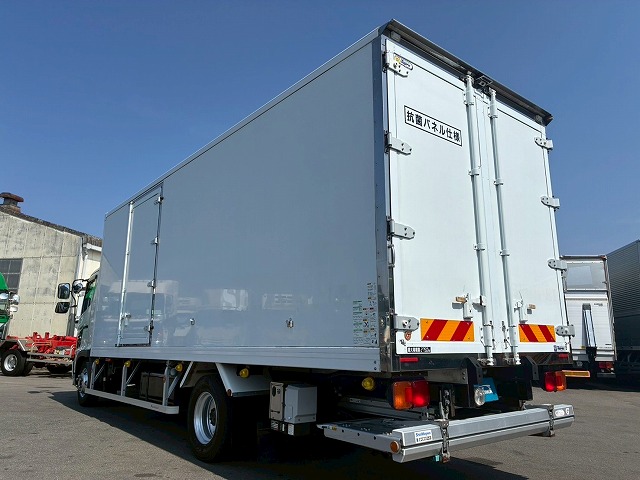 2187 TKG-FC9JKAA  H26 日野 レンジャー 冷蔵冷凍車 PG ショートキャブ／ベッドレス 格納式パワーゲート 東プレ -30℃低温設定 R404A ジョロダーレール キーストン 左サイド扉 210馬力 6速MT マニュアル 4t 8t 中型 冷凍バン（7枚目）