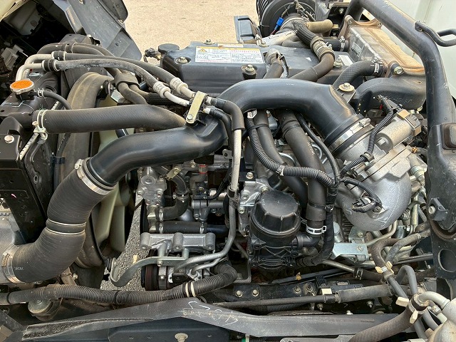 K-2189  保証対象車両 H28 フォワードダンプ ショートキャブ／ベッドレス 新明和工業 190馬力 6速 MT マニュアル 4t 8t 中型 土砂ダンプ ナンバー付き（60枚目）