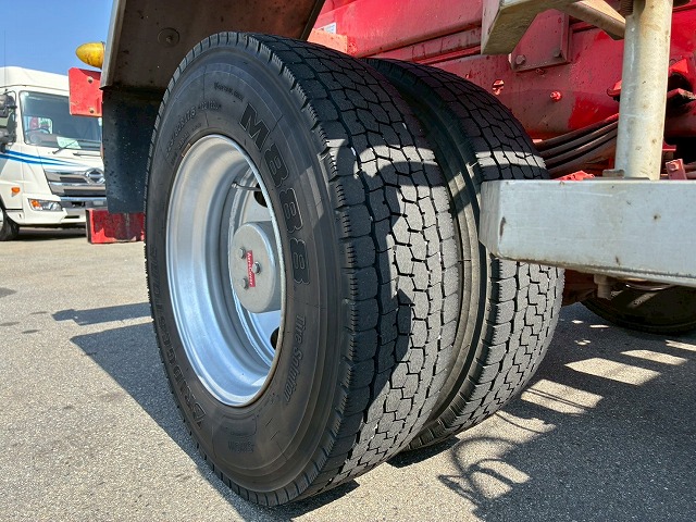 2184 2KG-FC2ABA  車検付 令和8年10月迄 R1 日野 レンジャー 脱着装置付コンテナ専用車 新明和工業 アームロール ツインホイスト リアジャッキ 210馬力 6速MT マニュアル 4t 8t 中型 特装車（66枚目）