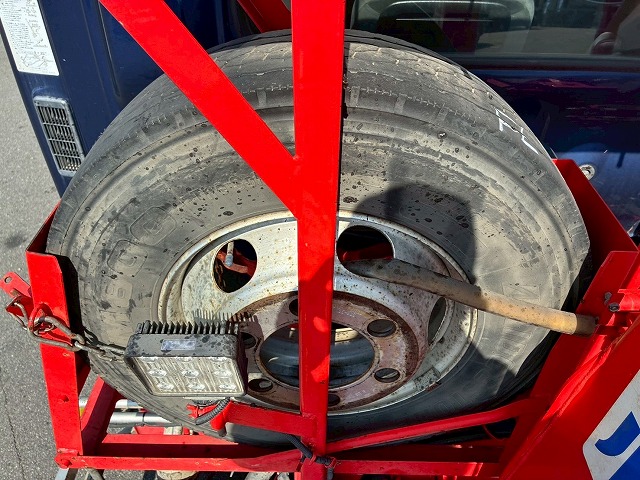 2184 2KG-FC2ABA  車検付 令和8年10月迄 R1 日野 レンジャー 脱着装置付コンテナ専用車 新明和工業 アームロール ツインホイスト リアジャッキ 210馬力 6速MT マニュアル 4t 8t 中型 特装車（68枚目）