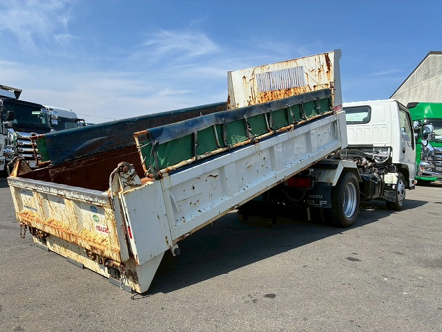 2181 TPG-NKR85AN  保証対象車両 R1 いすゞ エルフ ローダーダンプ 4ナンバー 3トン積載 新明和工業 150馬力 6速MT マニュアル 3t 6.5t 小型 スライドダンプ 重機運搬車（9枚目）