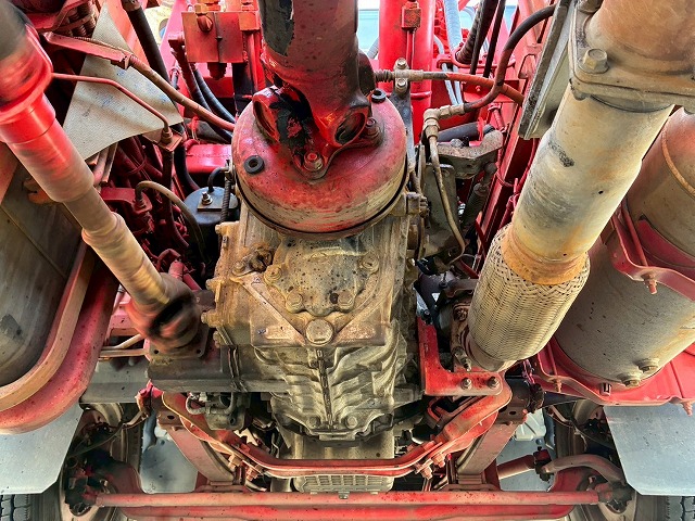 2184 2KG-FC2ABA  車検付 令和8年10月迄 R1 日野 レンジャー 脱着装置付コンテナ専用車 新明和工業 アームロール ツインホイスト リアジャッキ 210馬力 6速MT マニュアル 4t 8t 中型 特装車（72枚目）