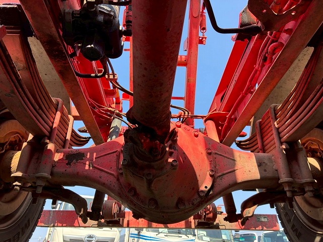 2184 2KG-FC2ABA  車検付 令和8年10月迄 R1 日野 レンジャー 脱着装置付コンテナ専用車 新明和工業 アームロール ツインホイスト リアジャッキ 210馬力 6速MT マニュアル 4t 8t 中型 特装車（73枚目）