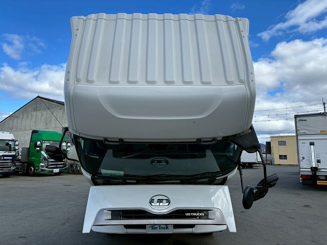 2186 QKG-GK6XAB H30  UDトラックス クオン トラクターヘッド ハイルーフ 第5輪荷重 11.5トン 11500kg 後輪エアサス B尺 450馬力 エスコットⅤ AT セミオートマ 10t 46t 大型 牽引 1デフ シングルヘッド（10枚目）